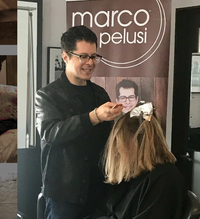 Hairstylist Marco Pelusi